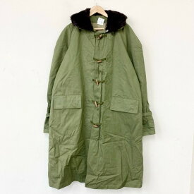 【Deadstock】 Italian Army Alpine Parka Duffle Coat イタリア軍 アルパイン パーカー ダッフルコート 襟ボア サイズ：TAGLIA 1a オリーブ系 デッドストック あす楽対応【新古品】