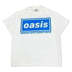 オアシス Tシャツ 半袖 oasis ホワイト サイズ：メンズ L,XL ビッグサイズ バンドTシャツ ロックTシャツ【新品】
