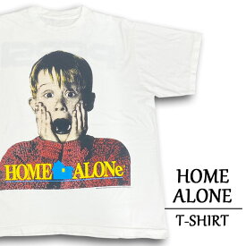 ホームアローン Tシャツ 半袖 HOME ALONE 映画 ムービーTシャツ サイズ：メンズ XL ビッグサイズ ホワイト あす楽対応 【新品】