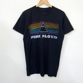 【50％オフ★お得なクーポンあり】【ゆうパケット対応】ピンク・フロイド Pink Floyd プリント バンド Tシャツ 半袖 サイズ：M位 ブラック 【古着】 古着 【中古】 中古 mellow 【あす楽対応】【古着屋mellow楽天市場店】