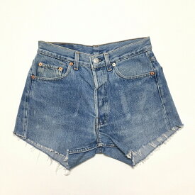 リーバイス/Levi's 501 カットオフ デニム ショートパンツ 実寸：W26　色落ち Made in U.S.A【古着】 古着 【中古】 中古 mellow 【あす楽対応】【古着屋mellow楽天市場店】