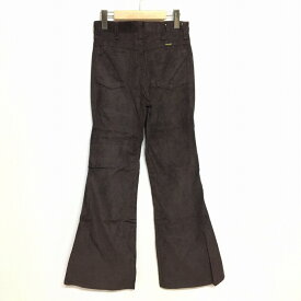 ラングラー/Wrangler STUDENT コーデュロイ フレア パンツ　実寸：W27 L31.5 ダークブラウン　Made in U.S.A デッドストック Deadstock【新古品】新古品 mellow【あす楽対応】【古着 mellow楽天市場店】