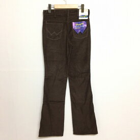 Wrangler STUDENT FLARE LEG JEAN ラングラー コーデュロイ フレアパンツ　実寸：W26.5 L33.5 ダークブラウン　Made in U.S.A デッドストック Deadstock【新古品】新古品 mellow【あす楽対応】【古着 mellow楽天市場店】