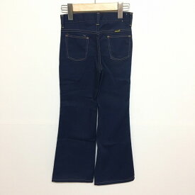 ラングラー/Wrangler フレアパンツ　キッズサイズ　実寸：W22 L22 ダークネイビー　Made in U.S.A デッドストック Deadstock【新古品】新古品 mellow【あす楽対応】【古着 mellow楽天市場店】