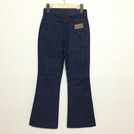 ラングラー/Wrangler フレア デニムパンツ キッズサイズ　実寸：W24 L28 真っ紺　Made in U.S.A デッドストック Deadstock【新古品】新古品 mellow【あす楽対応】【古着 mellow楽天市場店】