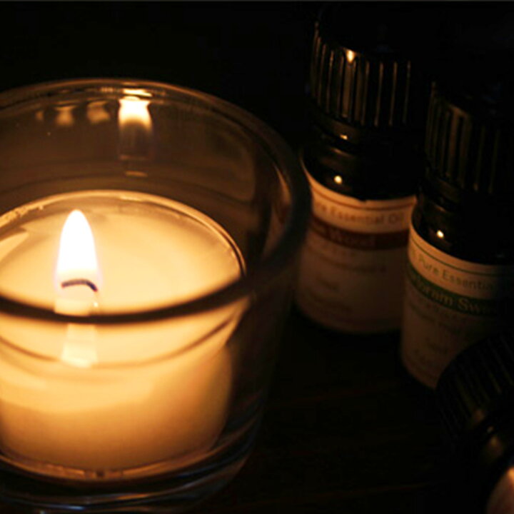 楽天市場 100 天然精油を使用した アロマキャンドル 選べる 3個セット 精油キャンドル セット プレゼント キャンドル セット お風呂 精油 キャンドルホルダー K 香りで彩るくらし Feellife