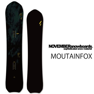 �y26-27 NOVEMBER MOUNTAINFOX �m�x���o�[ �}�E���e���t�H�b�N�X�z �X�m�[�{�[�h �� �����Y ���f�B�[�X 144 / 148 / 150 / 154 / 158
