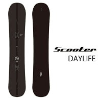 25-26 SCOOTER DAYLIFE スクーター デイライフ スノーボード 板 メンズ レディース 142/146/150/152/155/…