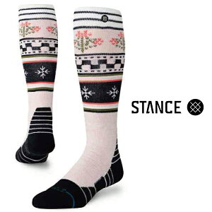 STANCE �X�^���X �\�b�N�X �X�m�[�{�[�h �E�[�����Y ���f�B�[�X �|���G�X�e�� WINTER BLOOM MID SNOW