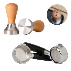 ROK (bN) Naked Portafilter / Tamper Zbg (lCLbh|^tB^[ / ^p[Zbg) 蓮 R[q[[J[ CMX