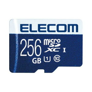 ELECOM(�G���R��) microSDXC�J�[�h MF-MSU11R_XC�V���[�Y MF-MS256GU11R �mClass10 /256GB�n