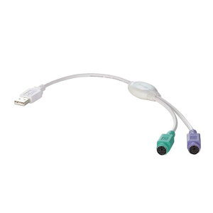 GR USBP[u ϊ USB2.0 (USB A IX to PS/2 X) USB-P2KM