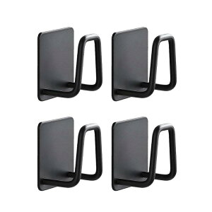 YIXINLYMY フック 粘着 フック 壁 壁付け フック 壁掛け フック 耐荷重 10kg 強力粘着フック 穴開けない 傷つけない 貼り付け跡なし 防水 防湿 錆びない 壁を傷つけない 【4個入り】