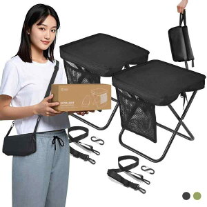 Northdeer�y2025New���f���z�܂肽���݈֎q �R���p�N�g ���y�� �A���~���� �V�����_�[�ƃJ���r�i�t�� �����^�� �֗� �A�E�g�h�A�`�F�A ���[�܈�̌^ �g�у`�F�A �L�����v �֎q �y�ӏ����擾�z