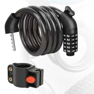 ���]�ԃ��b�N ���b�N �_�C���� ���C���[ ��110cm 5�� �p�X���[�h���R�ݒ� ����h�~ �y�ʎ��]�ԃ��b�N �J�M�s�v �R���p�N�g �Œ莮�u���P�b�g�t�� �u���b�N [���s�A���i]