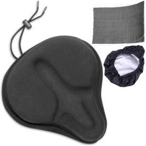 VICKMALL�@�������T�h���J�o�[ �t�B�b�g�l�X�o�C�N�p ���]�ԃN�b�V���� PVC����~�� �ᔽ�� �Ռ��z�� �h�o �h�� ���K�ɂ��Ȃ� �_�炩�� �� �\�t�g �ʋC�� ���t���ȒP ��