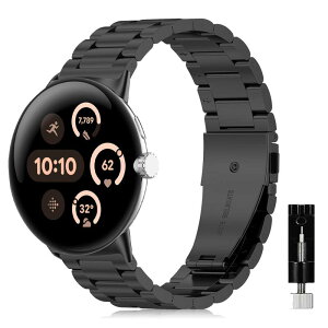 [SumNeol] �o���h Google Pixel Watch 4 41mm(2025)/Google Pixel Watch 3 41mm/2/1�Ή� �����X�e�����X�X�`�[�� �x���g ���v�o���h �����x���g �ւ��o���h �r�W�l�X�� �X�e�����X�� ����