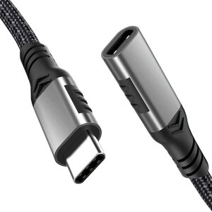 USB Type C �����P�[�u�� �^�C�vc �����R�[�h USB3.2 Gen2�W�� 20Gbps�f�[�^�]�� PD�Ή� 100W/5A�}���[�d ���ϋv�i�C�����҂� MacBook Pro/Air�ALAVIE�ALIFEBOOK�APixel�AGalaxy�AP