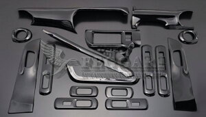 アクア NHP10 ピアノブラック 16ピース 3D立体 インテリアパネル 高品質 / フェガーリ FEGGARI ルナ インターナショナル LUNA