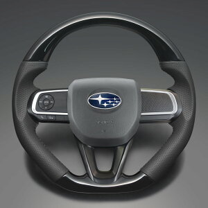 FEGGARI シフォン LA650F/LA660F ウッド&レザーステアリング(純正交換) ピアノブラック x PVC(ダークグレー) x スポーティーDタイプ / LSHJ0 フェガーリ