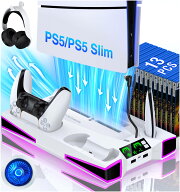 【300円クーポン配布中】PS5/PS5 slim/PS5 pro対応 冷却ファン PS5 スタンド 縦置きスタンド BEBONCOOL …