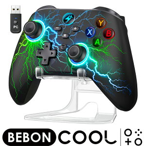 �y300�~OFF�zSwitch�R���g���[���[ �����A�� �j���e���h�[�X�C�b�`2 �R���g���[���[ BEBONCOOL Switch Pro�p �R���g���[���[ �j���e���h�[ �Q�[���R���g���[���[ Switch/Switch2/lite/OLED/PC/Android/iOS�Ή� �X