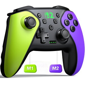 �y100�~�N�[�|���z�z�zSwitch/Switch2 �R���g���[���[ �v���R�� �w�ʃ{�^�� �X�C�b�`2 �R���g���[���[�i���� �v���R���g���[���[ Switch2 Pro �R���g���[���[ �����^�b�`�N�� 1000mAh �A�� 3�i�K�U�� 