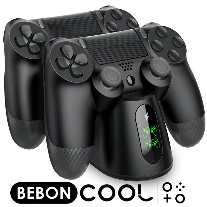 楽天市場 Ps4 充電スタンド Ps4 コントローラー 充電器 Beboncool 充電スタンド プレイステーション4用 充電器２台同時充電可能 Ps4 充電 スタンド 急速充電 Ps4 コントローラー 充電 置くだけで充電 過充電防止 充電 Led 指示ランプ付き 送料無料 Fei Miao