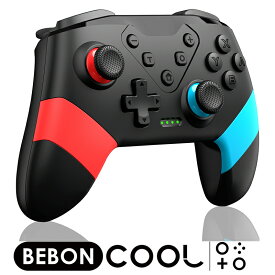 【全機種対応】Switch コントローラー 背面ボタン付き BEBONCOOL プロコン Bluetooth接続 ニンテンド スイッチ コントローラー 有機EL lite PC対応 turbo連射 振動 ジャイロセンサー マクロ機能 日本語説明書 1年保証 Nintendo Switch Proコントローラー スプラトゥーン3