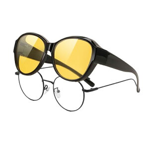 Feisedy ዾ̏ォTOX Ό TAC Y TR90 t[ I[o[TOX 傫TCY UV400 OJbg fB[X B1211