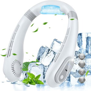 FEISEDY �l�b�N�N�[���[ ��|����@ �����v���[�g���t�� �l�b�N�t�@�� �H�Ȃ� ����3�i�K����25dB �}����p U�^��|����@ �É� ���͑��� �y�� ���^ �g�ѐ�@ ��e��3000mAh Type-C�[�d�� LCD�t