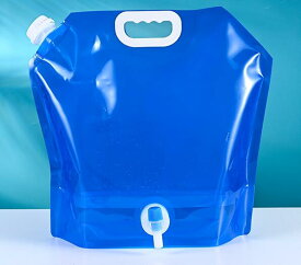 送料無料 Feisedy おりたたみ 防災タンク 2枚セット 給水バッグ 蛇口付き 簡易持ち運び 屋外・キャンプ用 水補給袋 災害・緊急用 RT0065