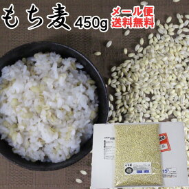 もち麦 450gポスト投函専用【福岡江久母出荷】大麦 くすもち二条無農薬筑後久保農園福岡県産 国産1000円 送料無料 食品 ポッキリ グルメ