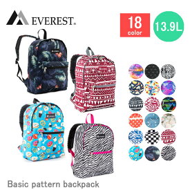 【EVEREST/エベレスト 正規販売店】1045KP バックパック リュック 男女兼用 通勤通学 アウトドア スポーツ 全18色/BASIC PATTEERN