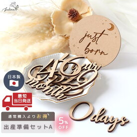 【ポイント5倍！11/18(火)0:00~23:59】【お得なセット】出産準備セット【A】レターバナーセット No.1シリーズ / just bornプレート | マタニティ 妊婦 出産準備 インスタ 妊娠 報告 マンスリーカード マンスリーフォト 月齢 人気 かわいい 赤ちゃん 女の子
