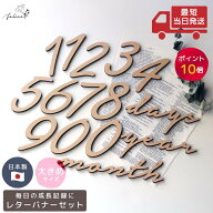 【P10倍！9/19 20:00~9/24 1:59】レターバナーセット No.5シリーズ | 木製 | おしゃれ ウッド 誕生日 マ…