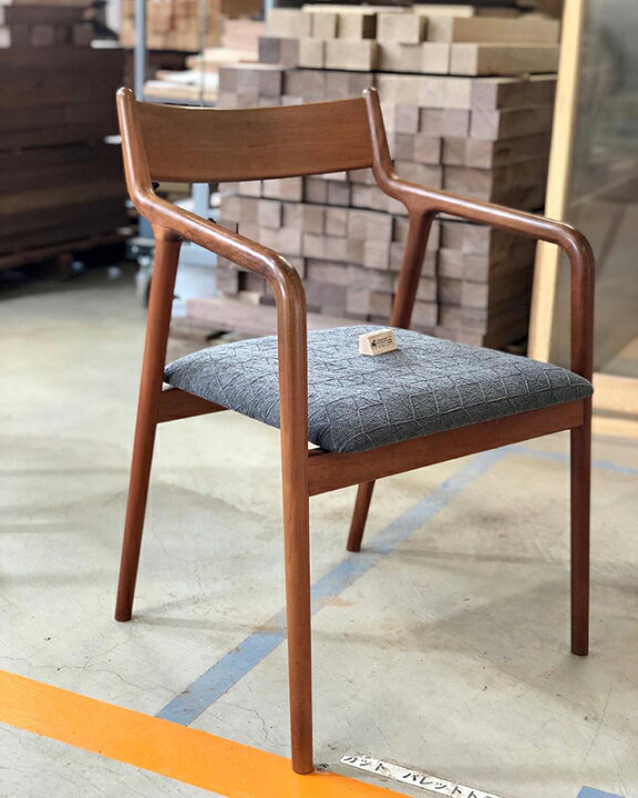 楽天市場】宮崎椅子製作所PePe arm chair（ぺぺ アームチェア）背無垢 