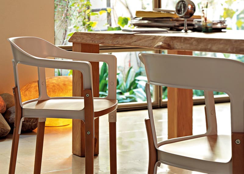 国産 MAGIS（マジス）Steelwood chair（スティールウッド チェア）：FELICE店 SALE高品質