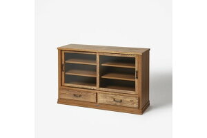JOURNAL STANDARD FURNITURE�i�W���[�i���X�^���_�[�h�t�@�j�`���[ �jELVERSON GLASS CABINET-L (DRAWER)�i�G���o�[�\�� �K���X �L���r�l�b�g�iL�T�C�Y�A���o���t�j�j