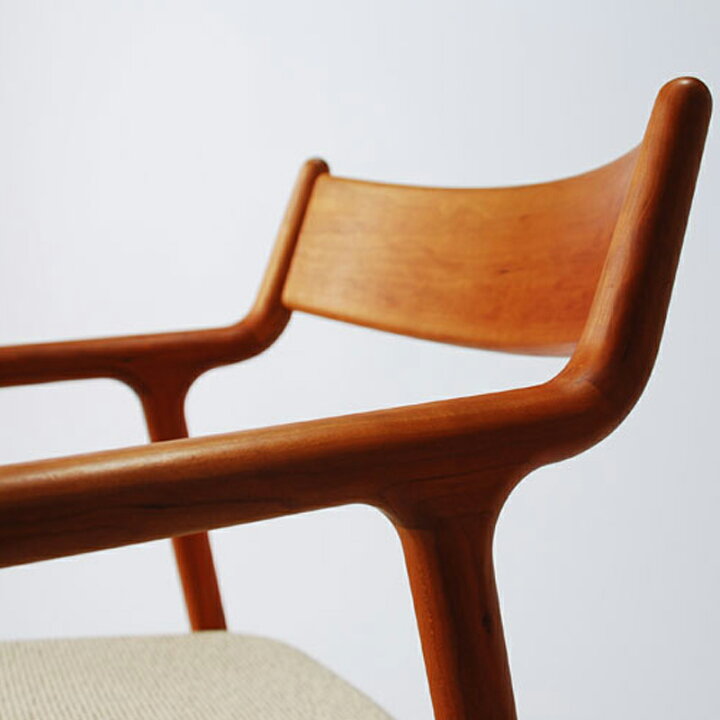 楽天市場】宮崎椅子製作所PePe arm chair（ぺぺ アームチェア）背無垢 
