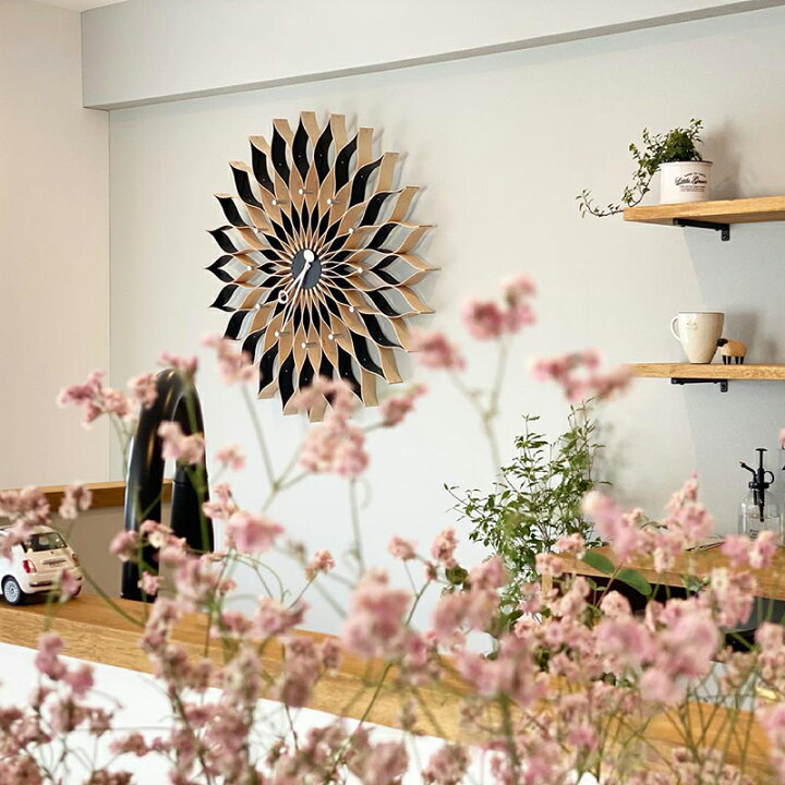 楽天市場】Vitra（ヴィトラ）Sunflower Clock（サンフラワー クロック 