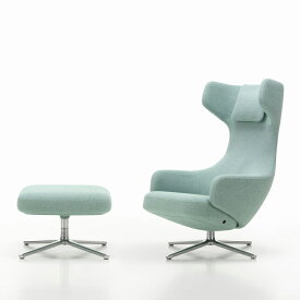 Vitra（ヴィトラ）Grand Repos（グランレポ）ラウンジチェア&オットマンセットAntonio Citterio（アントニオ・チッテリオ）デザイン