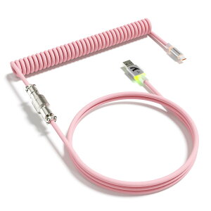 ATTACK SHARK C01ULTRA �L�[�{�[�h �R�C���P�[�u�� ���E�� �q��R�l�N�^�t�� RGB���C�g���� Type-C USB-A �_�u���X���[�u ���ϋv �����^ ���J�j�J�� �Q�[�~���O ����J�X�^���Ή� �f�X�N�g�b�v�p �v��