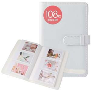 [micewaters] �`�F�L�A���o�� instaxmini�p�`�F�L�� 108�����[xPU���U�[ instax mini �`�F�L�t�@�C�� �R���p�N�g�^�C�v