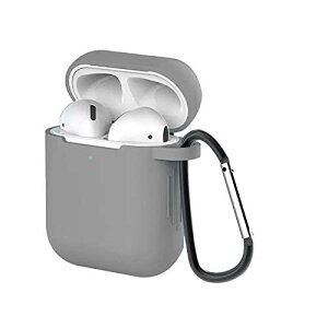 AirPods �P�[�X AirPods��2����Ƒ�1����ɓK�p�i�O��LED���C�g��������j �V���R���J�o�[ �S�ʕی�P�[�X Apple �G�A�[�|�b�Y �J�o�[ �y�� ���^ ���킢�� TPU�P�[�X �ϏՌ� �h�o �J���r�i�t�� ����