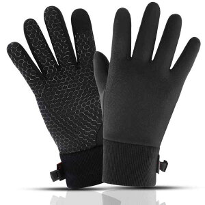 Eadali アウトドアグローブ 防寒手袋 タッチパネル対応 冬用防寒 サイクリング手袋 暖かい手袋 裏起毛【防寒・防風・防水・滑り止め】自転車グローブ ランニング 釣り 作業 通勤 通学 メン
