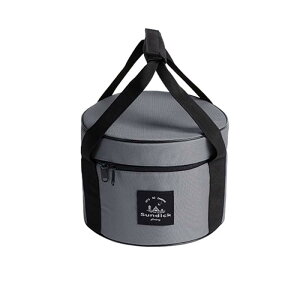 Tumecos ダッチオーブンバッグ アウトドア ダッチオーブンポットトート 調理器具 食器 収納ケース ダッチオーブン収納ケース 多機能 クッカー 収納バッグ キャンプ 食器入れバッグ エナメル