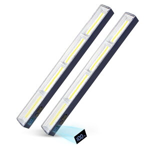LETOUR LED���C�g �[�d�� led�L�b�`�����C�g �}�O�l�b�g ��Ɠ� ��t�ȒP ��e�� LED�c�ʕ\�� Type-C�[�d �����P�x �O�F�� ���i�K���� ���@�\ ���� �L�b�`�� �n����/���/�C��/���}/��d�p