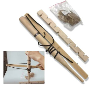 Wanda-b 原始 焚き火 楽しむ 火おこし 弓切り式 道具 火種 神秘 感動 木の摩擦熱 火を起こす キャンプの英雄