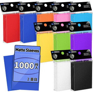 Mlikero �J�[�h�X���[�u �}�b�g�d�l �g���J �X���[�u 66×91mm �W��TCG�J�[�h�Ή�